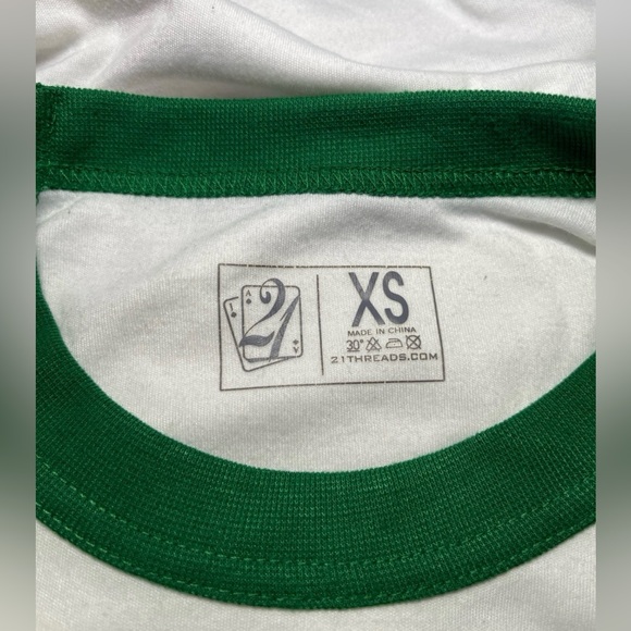 21 Threads Deez nuts 3/4 sleeve shirt - Picture 2 of 8